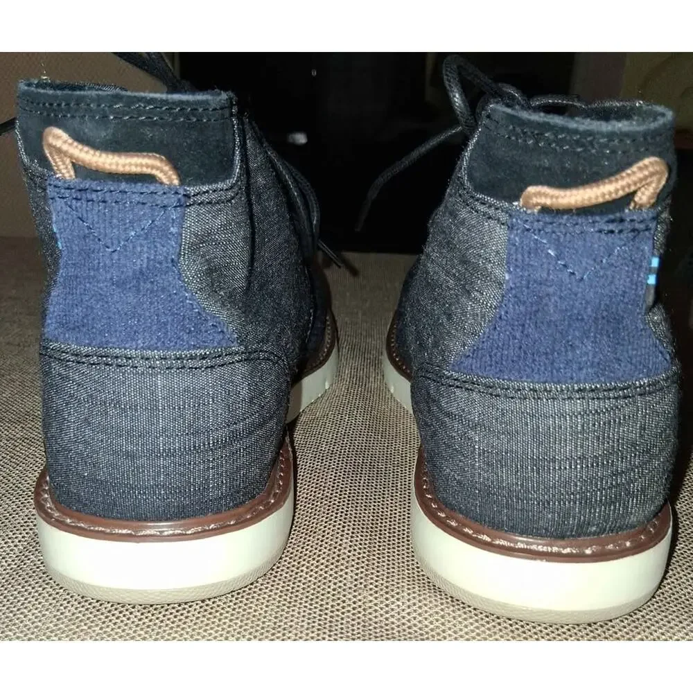 TOMS Men's Navi Chukka Boots (10)